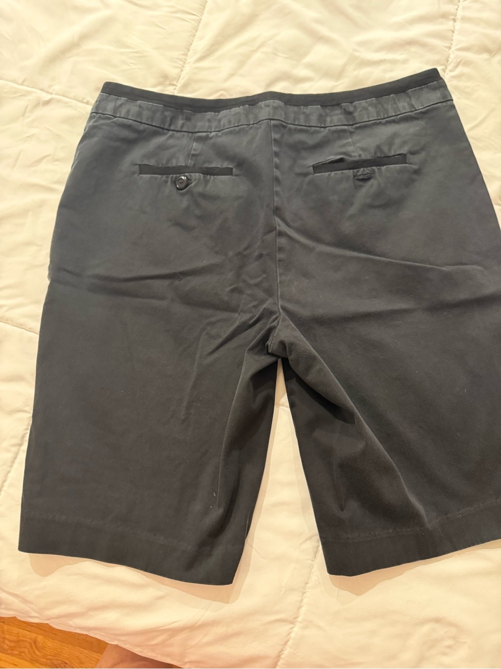 Trina Turk womens Charcoal Flat Front Shorts - Picture 5 of 14